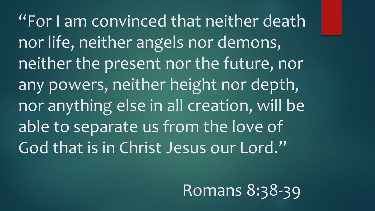 Nothing Can Separate from His Love