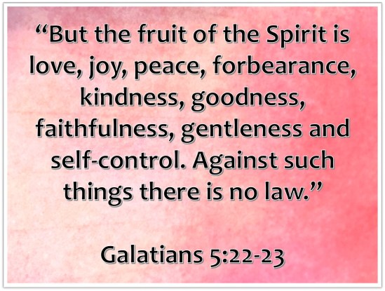 fruit of the spirit